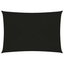  Zonnezeil 160 g/m 3x4,5 m HDPE zwart