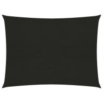  Zonnezeil 160 g/m 3,5x4,5 m HDPE zwart