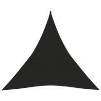  Zonnezeil 160 g/m 3,6x3,6x3,6 m HDPE zwart