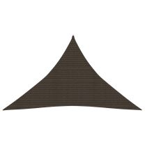  Zonnezeil 160 g/m 5x5x6 m HDPE bruin