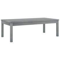  Salontafel 100x50x33 cm massief acaciahout grijs