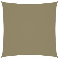  Zonnescherm vierkant 4x4 m oxford stof beige