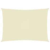  Zonnescherm rechthoekig 3x5 m oxford stof crmekleurig