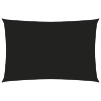  Zonnescherm rechthoekig 2x4 m oxford stof zwart