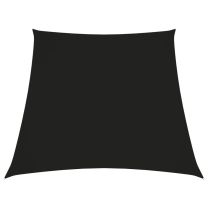  Zonnescherm trapezium 3/4x2 m oxford stof zwart