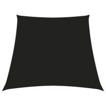  Zonnescherm trapezium 4/5x3 m oxford stof zwart