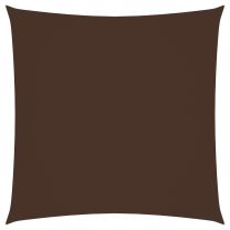  Zonnescherm vierkant 4,5x4,5 m oxford stof bruin