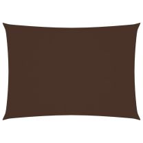  Zonnescherm rechthoekig 2x4 m oxford stof bruin