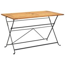  Tuintafel inklapbaar 120x70x74 cm massief acaciahout