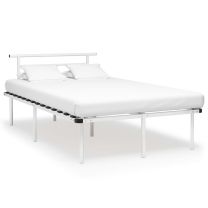  Bedframe metaal wit 120x200 cm