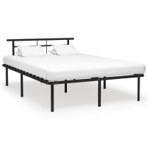  Bedframe metaal zwart 160x200 cm
