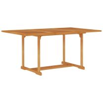  Tuintafel 150x90x75 cm massief teakhout