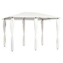  Prieel met zijwand 160 g/m 3x4x2,6 m crmekleurig