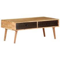  Salontafel 100x50x39 cm massief acaciahout