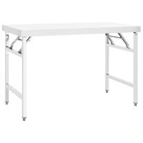 Keukenwerktafel inklapbaar 120x60x80 cm roestvrij staal