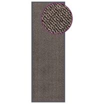 Deurmat getuft 60x180 cm donkerbruin