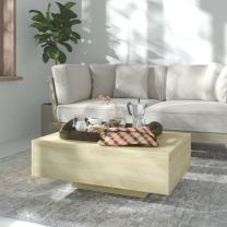  Salontafel 85x55x31 cm spaanplaat sonoma eikenkleurig