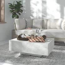  Salontafel 85x55x31 cm spaanplaat betongrijs