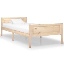  Bedframe massief grenenhout 90x200 cm