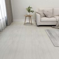  Vloerplanken 20 st zelfklevend 1,86 m PVC crmekleurig