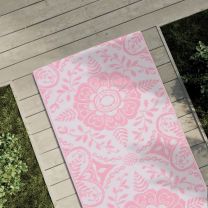  Buitenkleed ARAKIL 80x250 cm PP roze