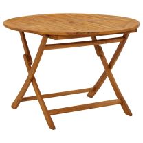  Tuintafel inklapbaar 110 cm massief acaciahout