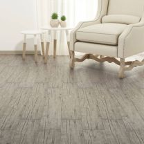  Vloerplanken zelfklevend 2,51 m 2 mm PVC washed eiken