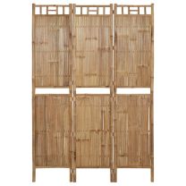  Kamerscherm met 3 panelen 120x180 cm bamboe