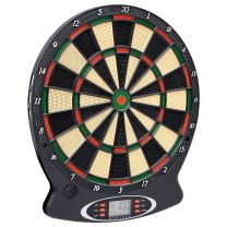  Dartbord elektrisch met darts polypropeen zwart