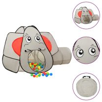  Kinderspeeltent Olifant 174x86x101 cm grijs