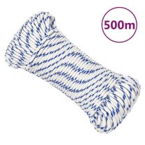  Boot touw 5 mm 500 m polypropyleen wit