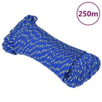  Boottouw 3 mm 250 m polypropyleen blauw
