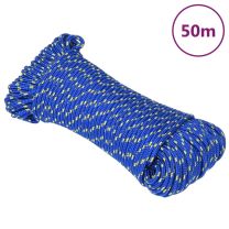  Boottouw 4 mm 50 m polypropyleen blauw