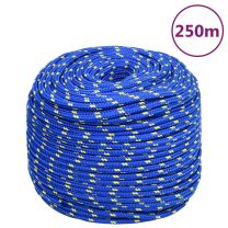  Boottouw 8 mm 250 m polypropyleen blauw