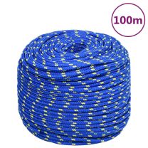  Boottouw 10 mm 100 m polypropyleen blauw