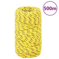  Boottouw 2 mm 500 m polypropyleen geel