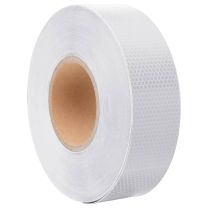  Reflecterende tape 5 cm x 50 m PVC wit