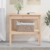  Wandtafel 80x40x75 cm massief grenenhout