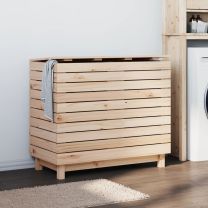  Wasmand 88,5x44x76 cm massief grenenhout