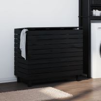  Wasmand 88,5x44x76 cm massief grenenhout