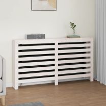  Radiatorombouw 153x19x84 cm massief grenenhout wit