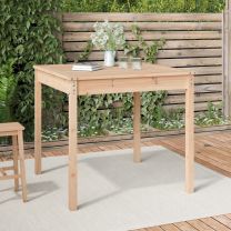  Tuintafel 82,5x82,5x76 cm massief grenenhout