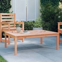  Tuintafel 121x82,5x45 cm massief douglashout