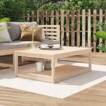  Tuintafel 121x82,5x45 cm massief grenenhout