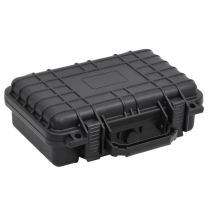  Flightcase draagbaar 33x22x10 cm PP zwart