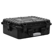  Flightcase draagbaar 52x40x19 cm PP zwart