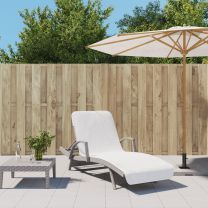  Strandhanddoeken 2 st 400 g/m 75x200 cm stof wit