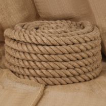  Touw 10 m lang 60 mm dik jute