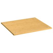  Kookplaatafdekking 50x56x1,5 cm bamboe