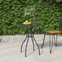  Tuintafel 50x50x72 cm staalgaas antracietkleurig